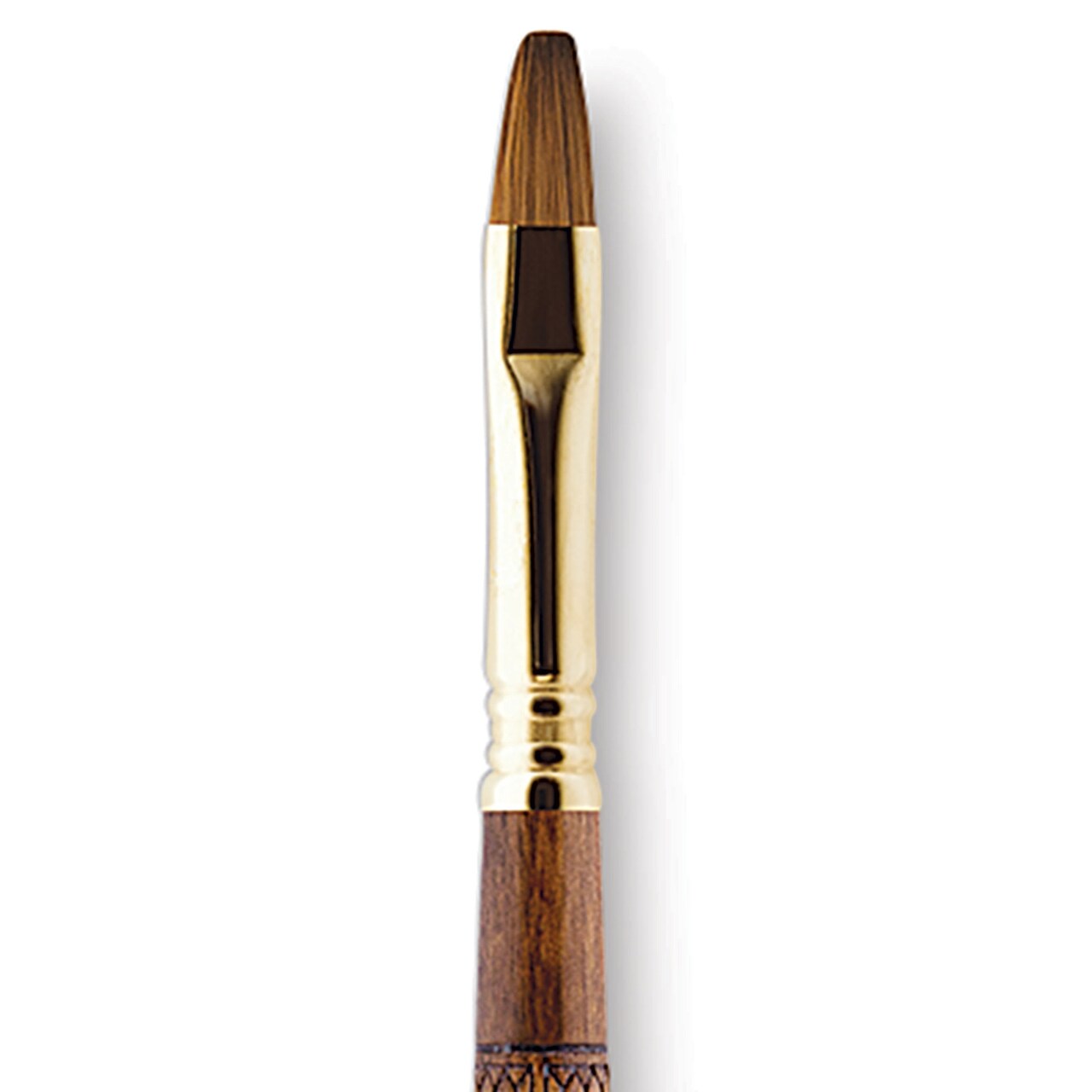Escoda Reserva Kolinsky-Tajmyr Sable Brush - Bright, Long Handle, Size 10